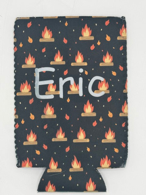 Can Cooler Let's Get Toasted Insulated Beverage Holder, Funny Party Accessory, BBQ & Tailgate Drink Sleeve, Gift for Beer Lovers