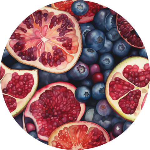 Fruit Car Coasters – Cute Absorbent Cup Holder Coasters | Citrus, Strawberry, Watermelon | Summer Car Accessories for Women - Set of 2