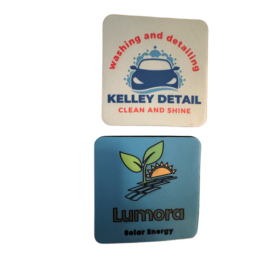 Neoprene Promotional Logo Drink Coasters - Square or Round