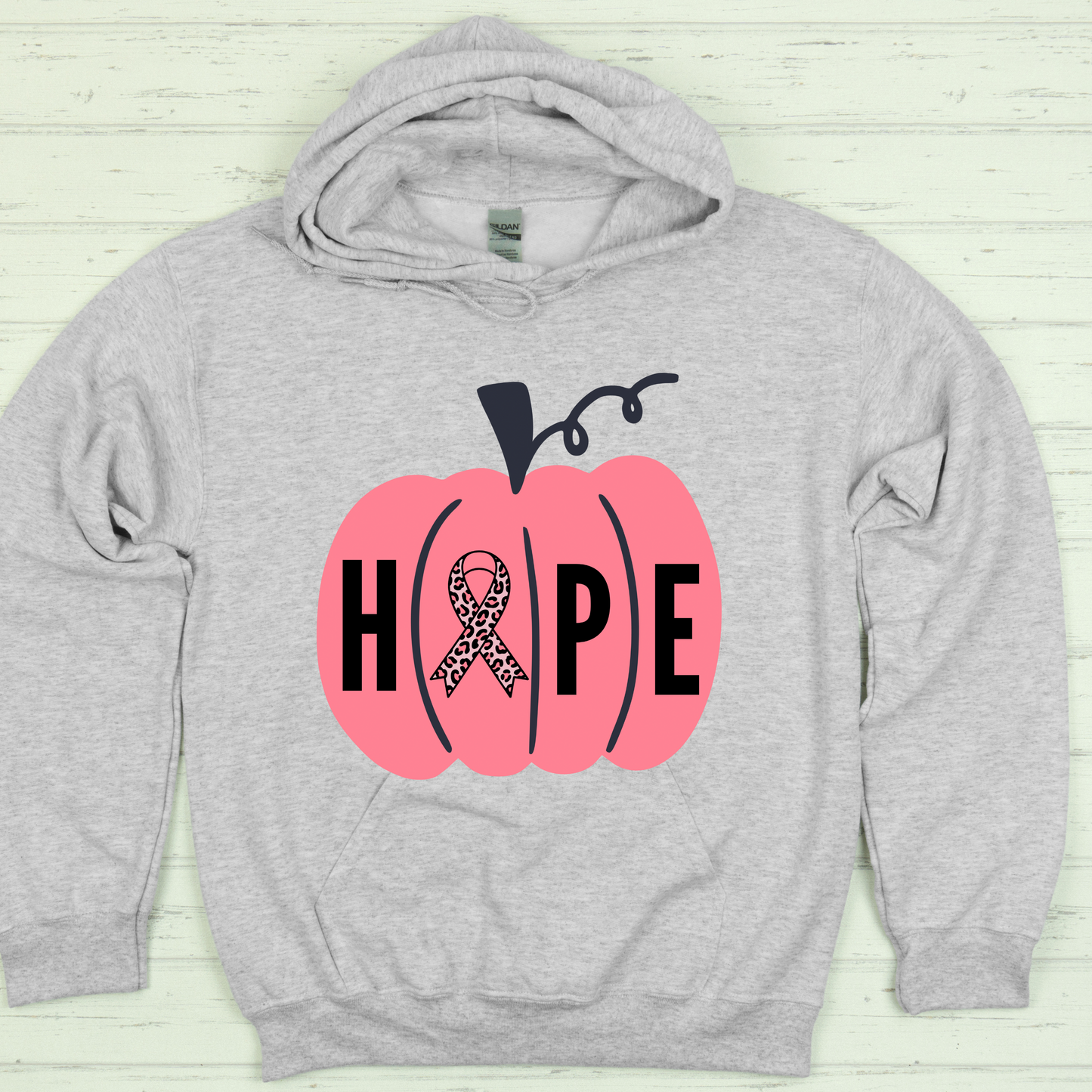 HOPE Pink Pumpkin Shirt Hoodie Sweatshirt – Breast Cancer Awareness PINK OUT October