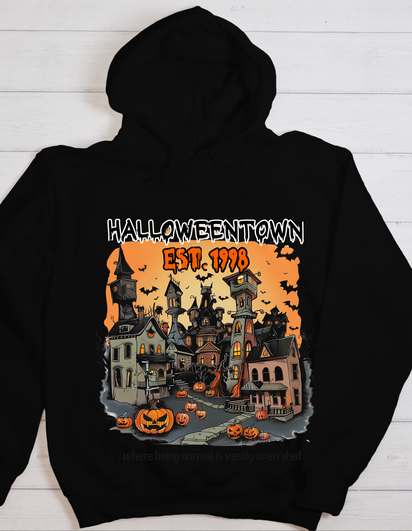 Halloween Sweatshirt Halloweentown Est 1998, Halloweentown University, Retro Halloweentown Hoodie, Fall Shirt