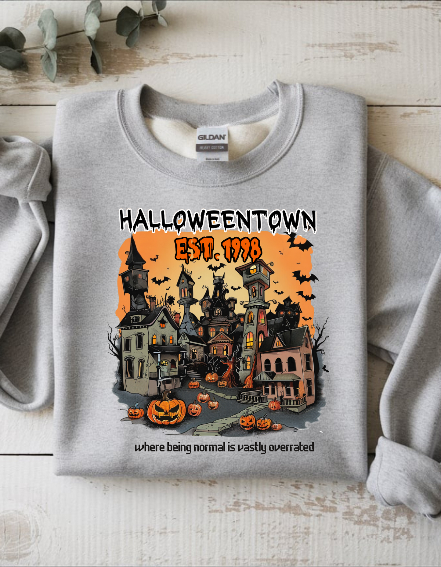 Halloween Sweatshirt Halloweentown Est 1998, Halloweentown University, Retro Halloweentown Hoodie, Fall Shirt