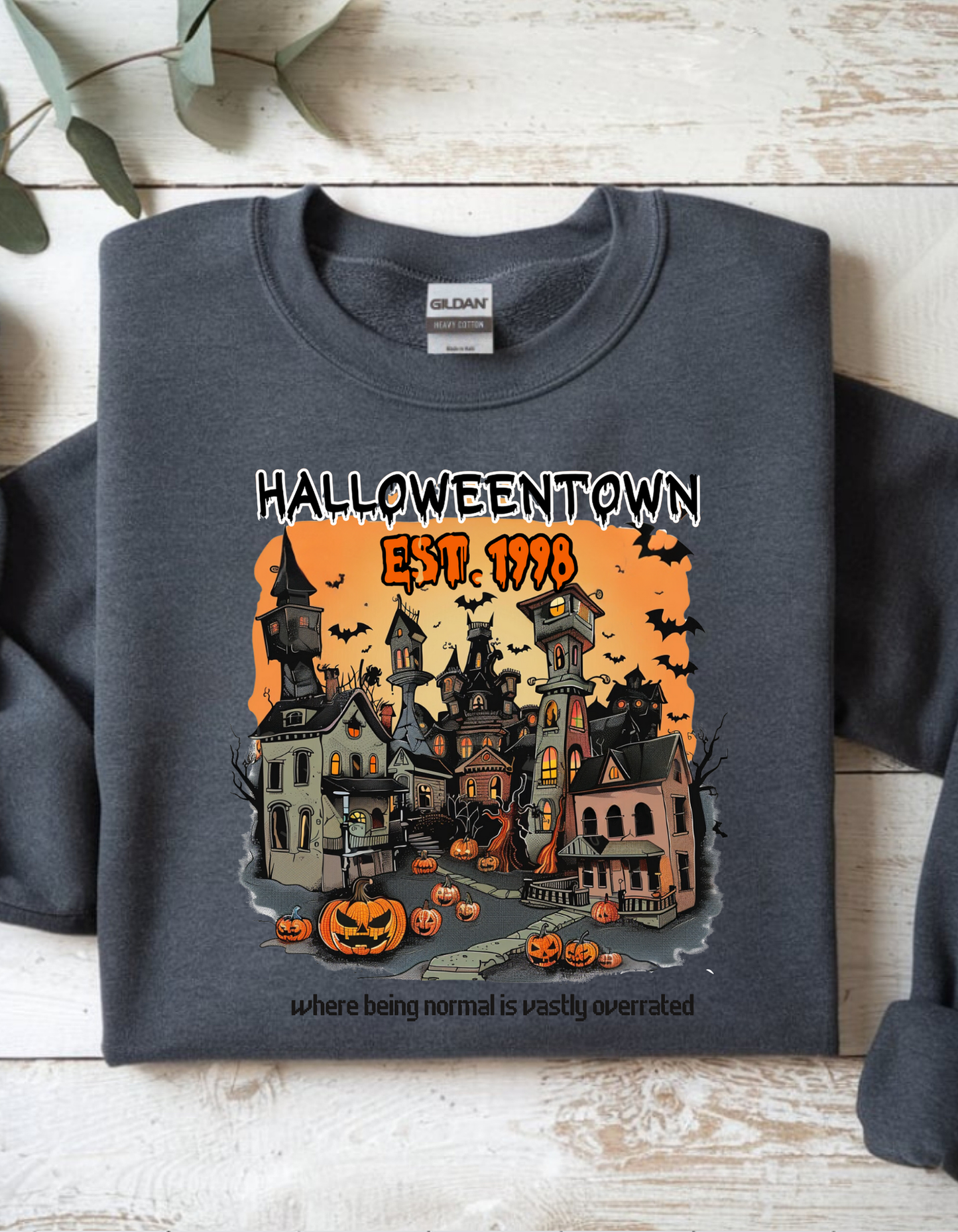 Halloween Sweatshirt Halloweentown Est 1998, Halloweentown University, Retro Halloweentown Hoodie, Fall Shirt