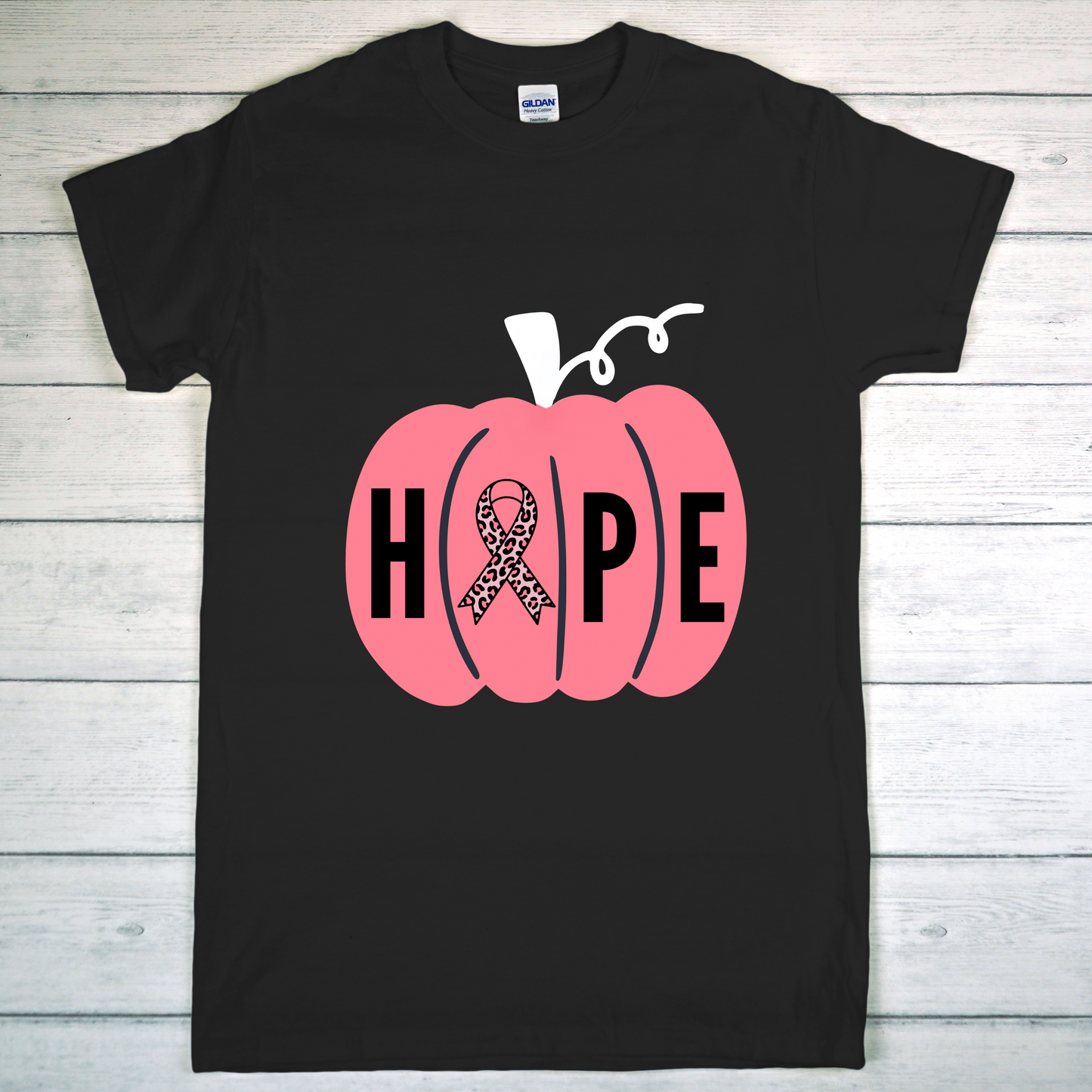 HOPE Pink Pumpkin Shirt Hoodie Sweatshirt – Breast Cancer Awareness PINK OUT October