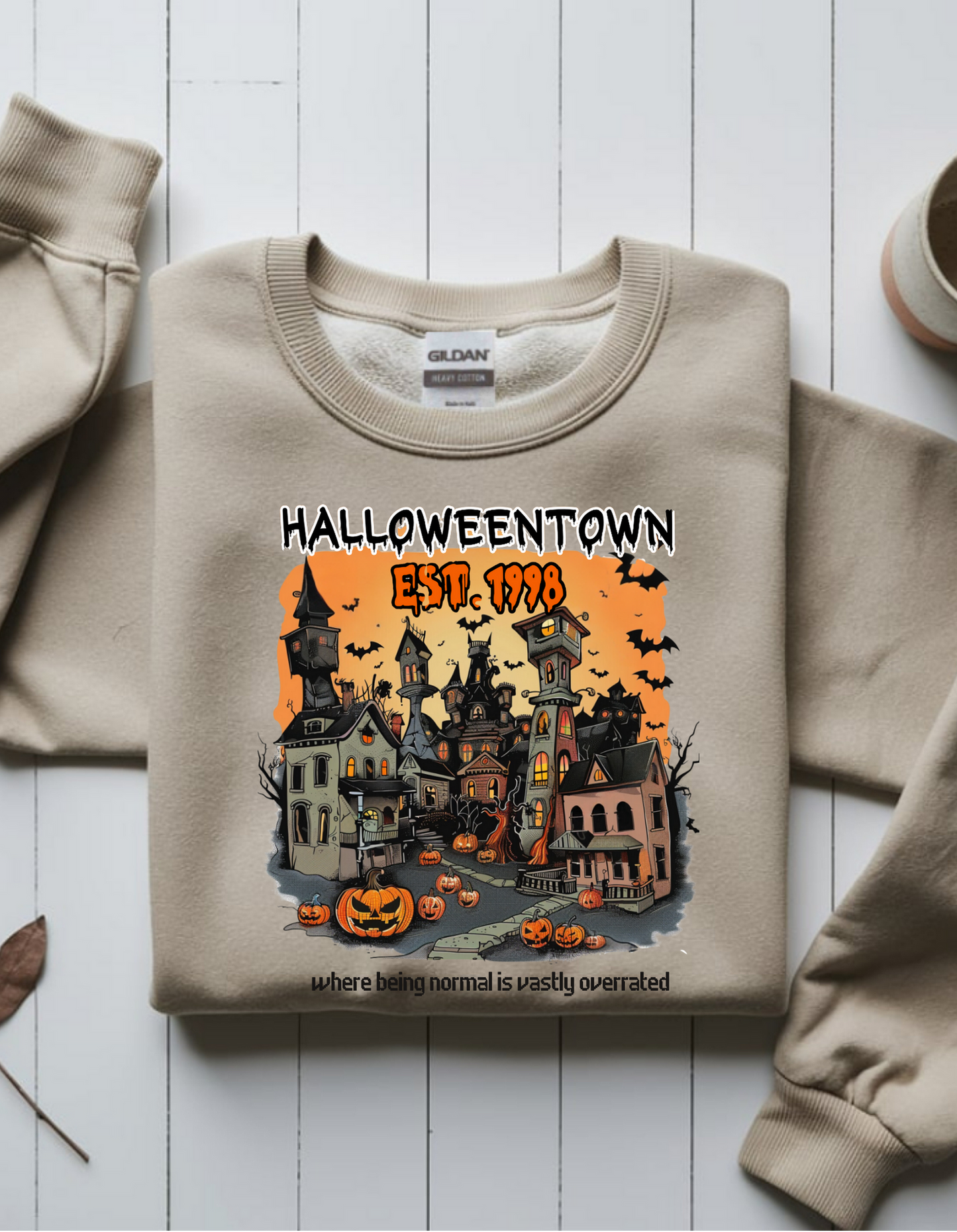 Halloween Sweatshirt Halloweentown Est 1998, Halloweentown University, Retro Halloweentown Hoodie, Fall Shirt