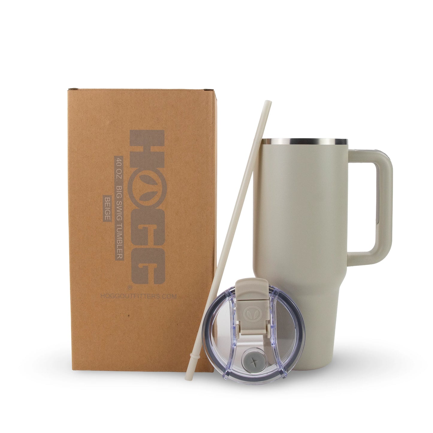 40oz Big Swig Tumbler – Classic Snowflake Engraving | Holiday Gift | Insulated Stainless Steel | Hogg Brand