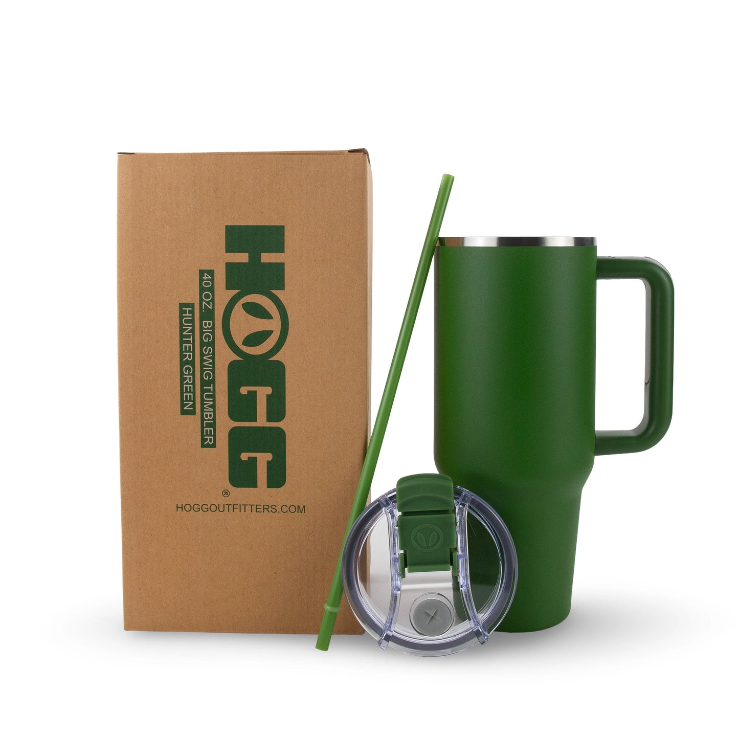 40oz Big Swig Tumbler – Classic Snowflake Engraving | Holiday Gift | Insulated Stainless Steel | Hogg Brand