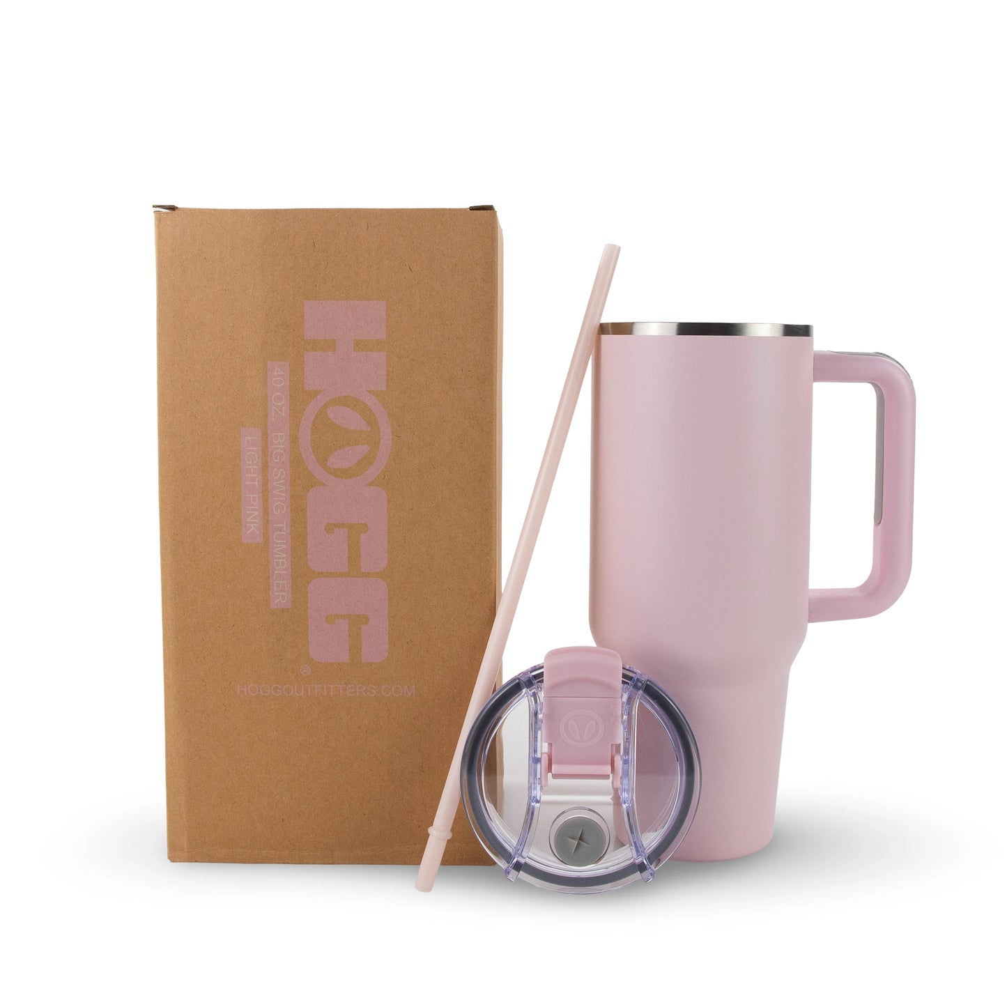 40oz Big Swig Tumbler – Classic Snowflake Engraving | Holiday Gift | Insulated Stainless Steel | Hogg Brand