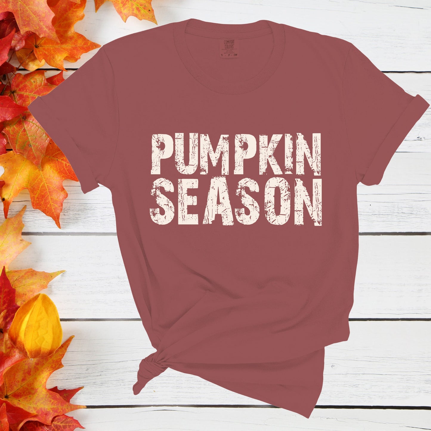 Pumpkin Season Shirt Fall Graphic Tee Pumpkin Spice Autumn Outfit Thanksgiving Top
