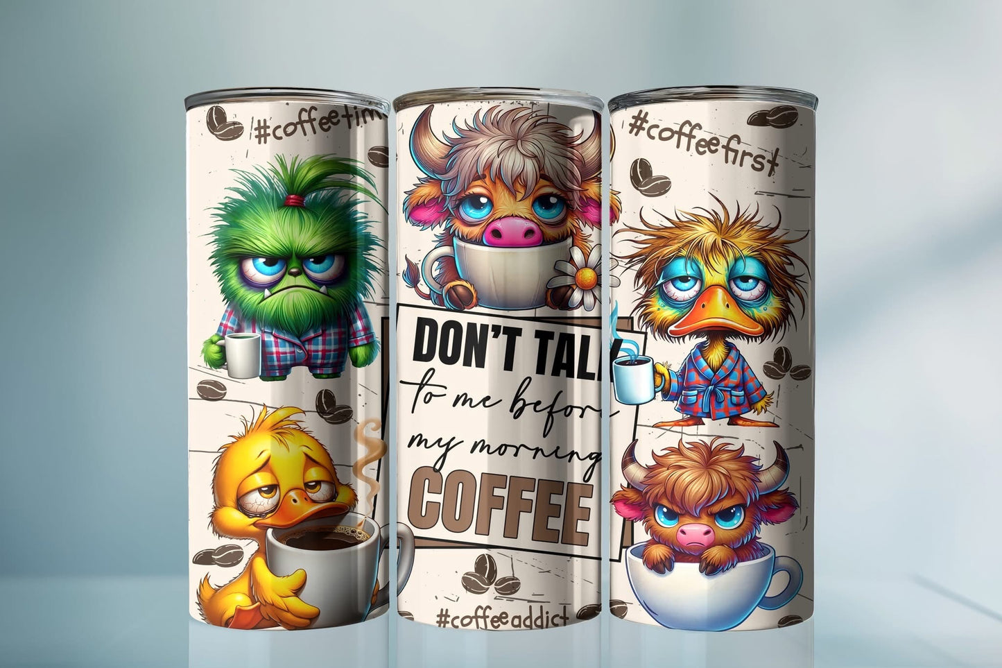 Sarcastic Tumblers – Funny Coffee Mugs with Attitude |Don’t Talk Animal