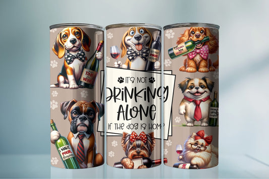 Sarcastic Tumblers – Funny Coffee Mugs with Attitude |Drink Alone Dogs