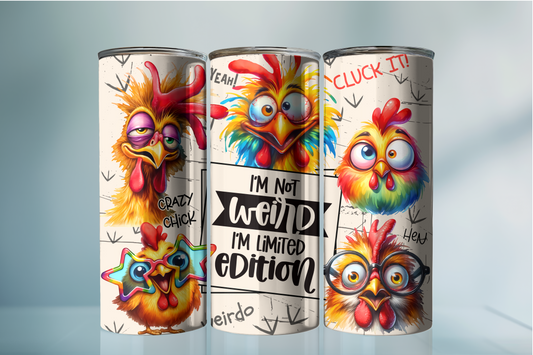 Sarcastic Tumblers – Funny Coffee Mugs with Attitude |I’m Not Weird Chicken