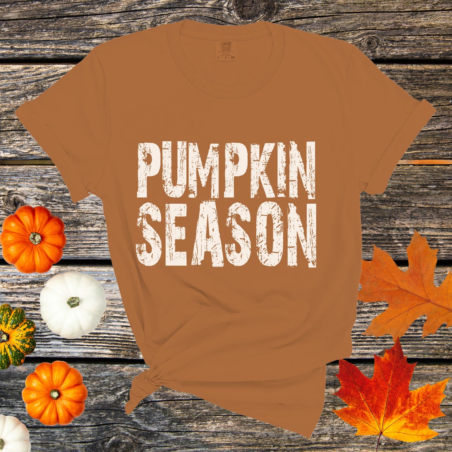 Pumpkin Season Shirt Fall Graphic Tee Pumpkin Spice Autumn Outfit Thanksgiving Top