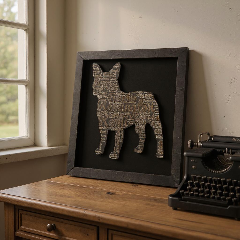 Dog Word Cloud, Personalized Dog Name and Words Describing Your Pet for Most Breeds, Dog Art Keepsake, Unique Gift for Pet Lovers, Thoughtful Pet Loss Memorial