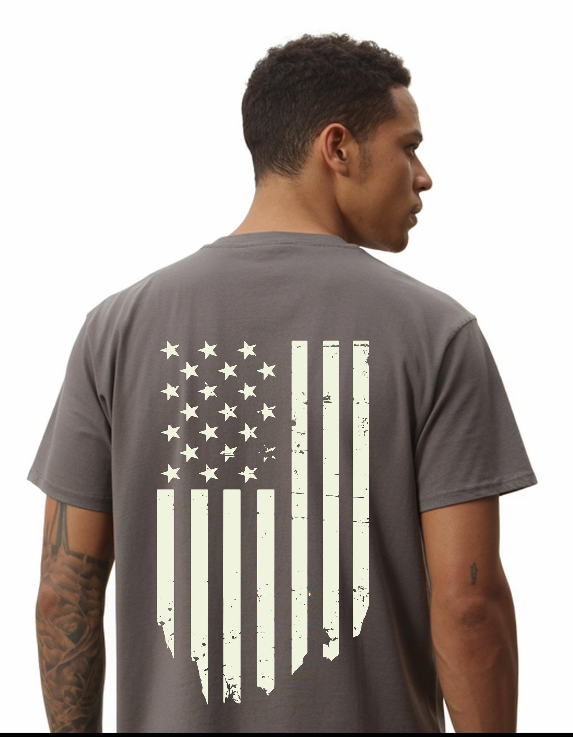 Charlie Kirk Memorial Tee Freedom Silhouette 100% Cotton
