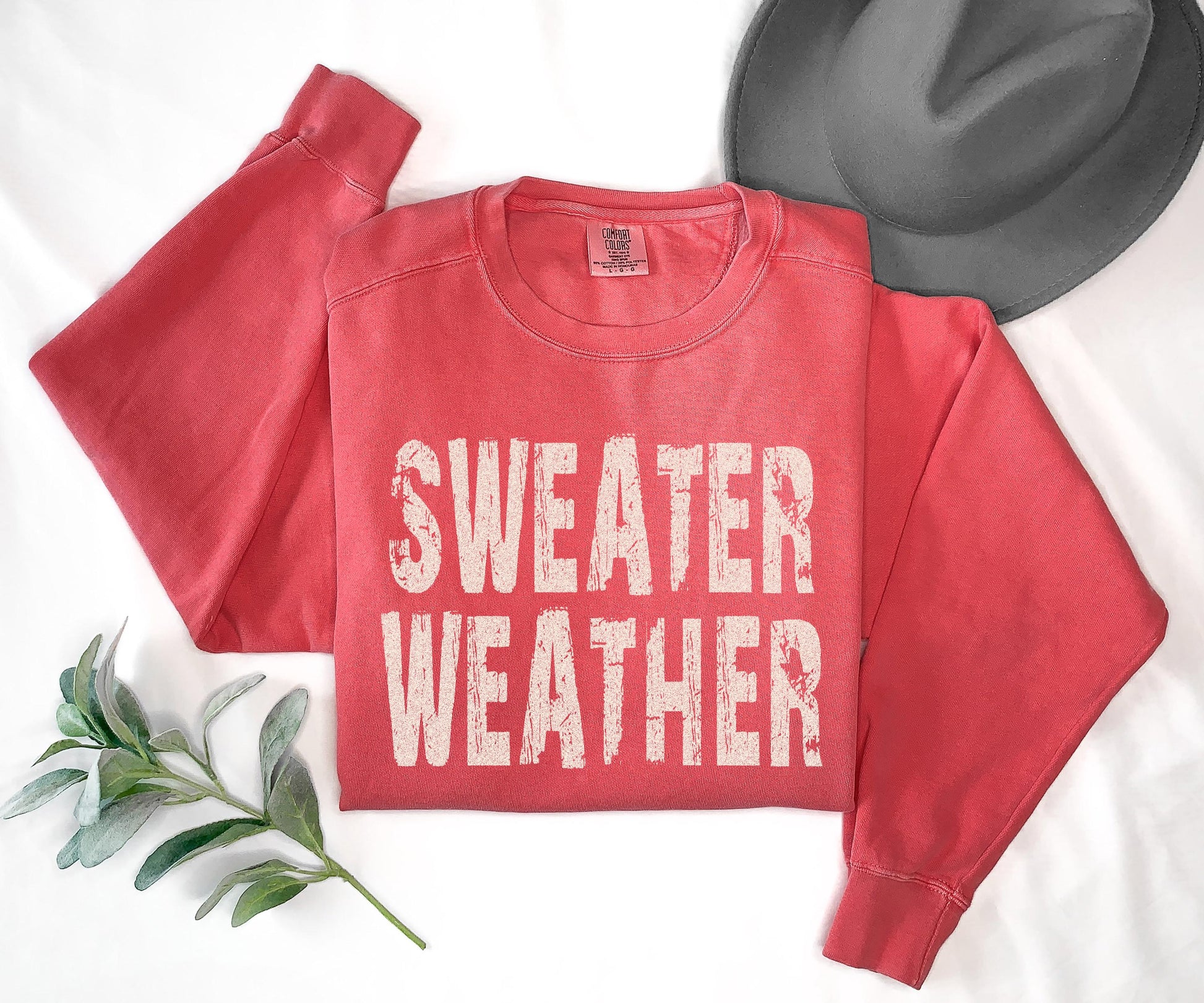 Sweater Weather Shirt Fall Graphic Tee Cozy Autumn Outfit Thanksgiving Top