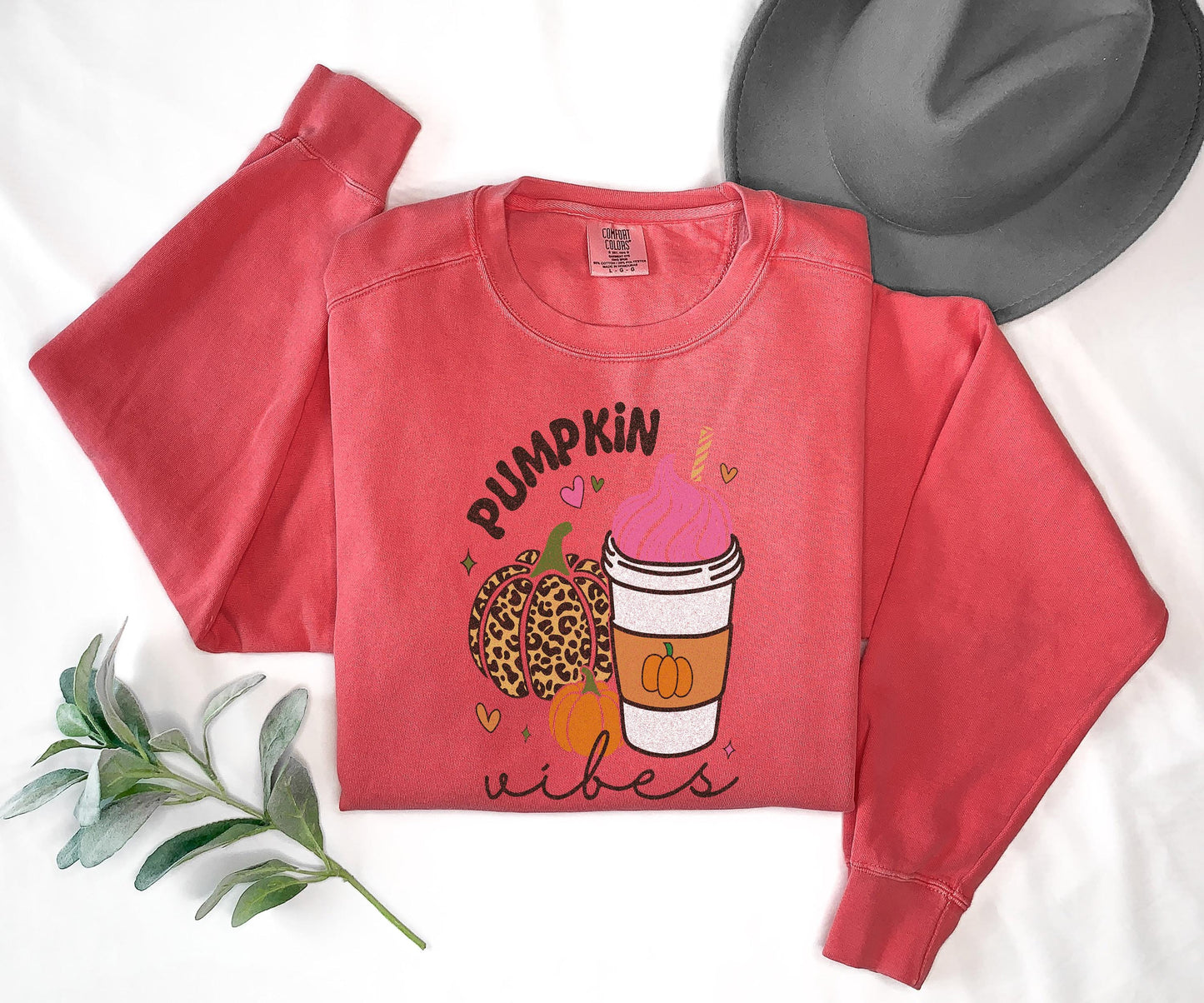 Pumpkin Vibes Shirt Fall Graphic Tee Pumpkin Spice Coffee Autumn Outfit