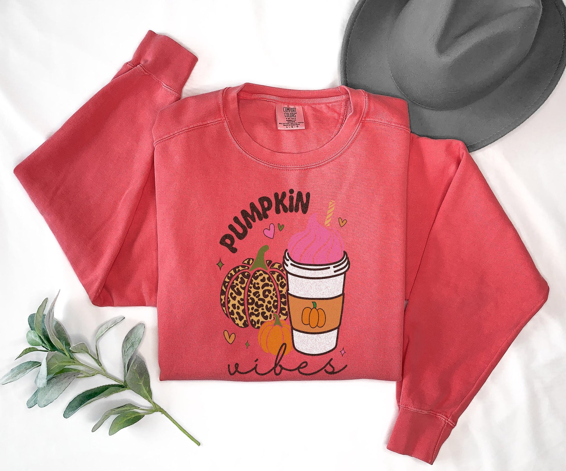 Pumpkin Vibes Shirt Fall Graphic Tee Pumpkin Spice Coffee Autumn Outfit
