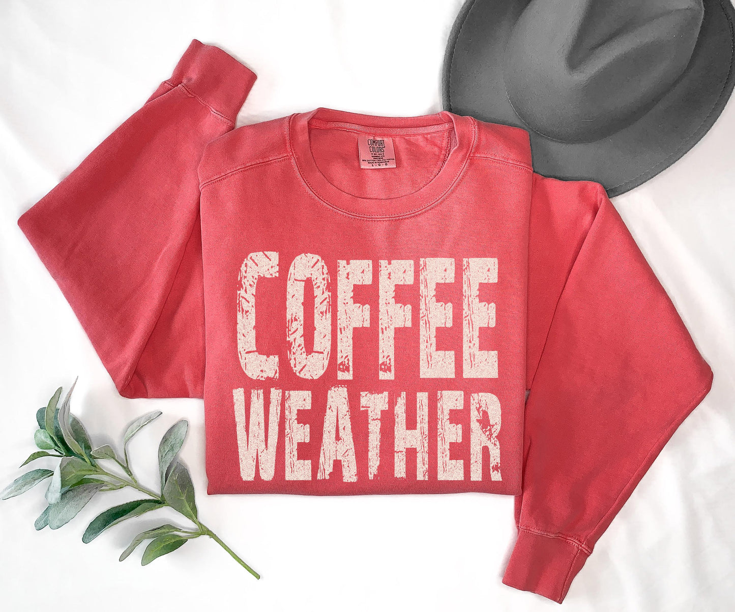 Coffee Weather Shirt Fall Graphic Tee Cozy Autumn Coffee Lover Gift Top