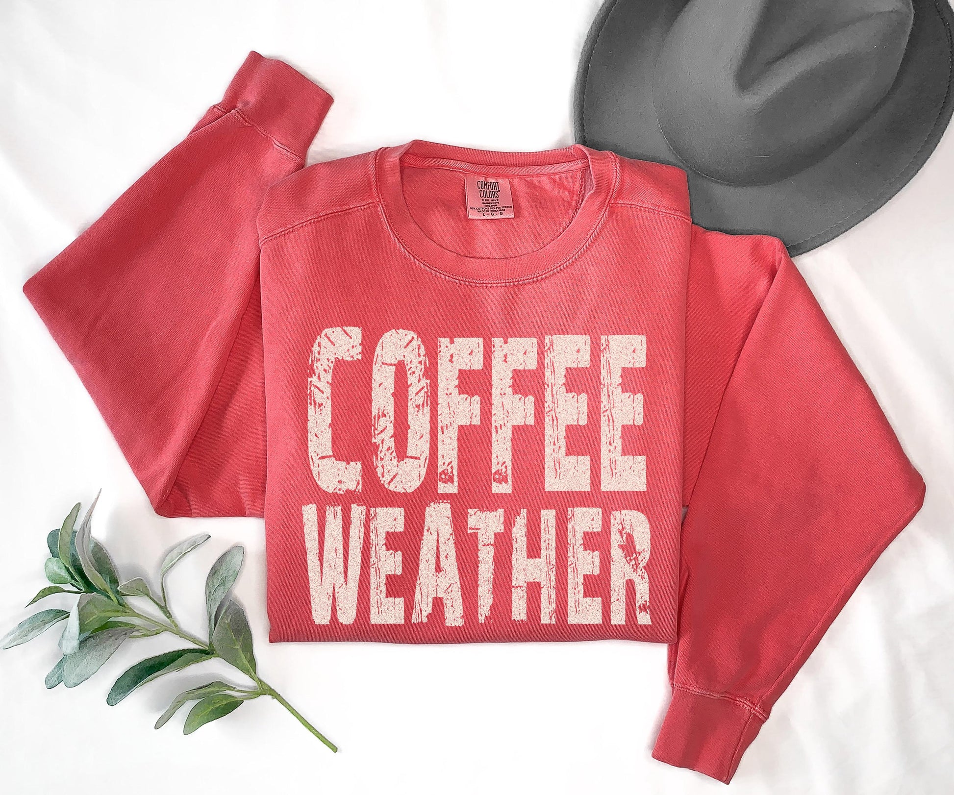 Coffee Weather Shirt Fall Graphic Tee Cozy Autumn Coffee Lover Gift Top