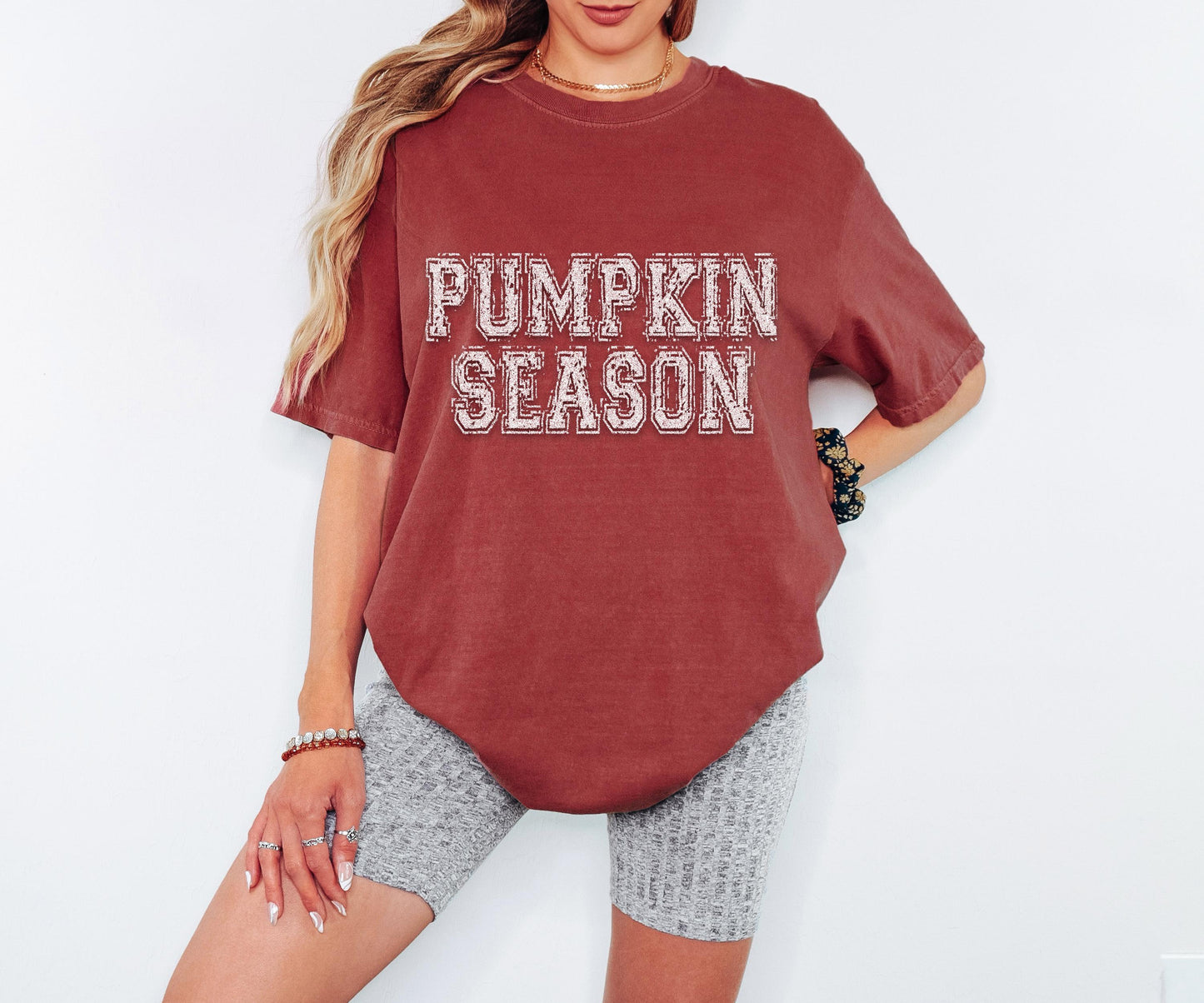 Pumpkin Season Shirt Fall Graphic Tee Pumpkin Spice Autumn Outfit Thanksgiving Top