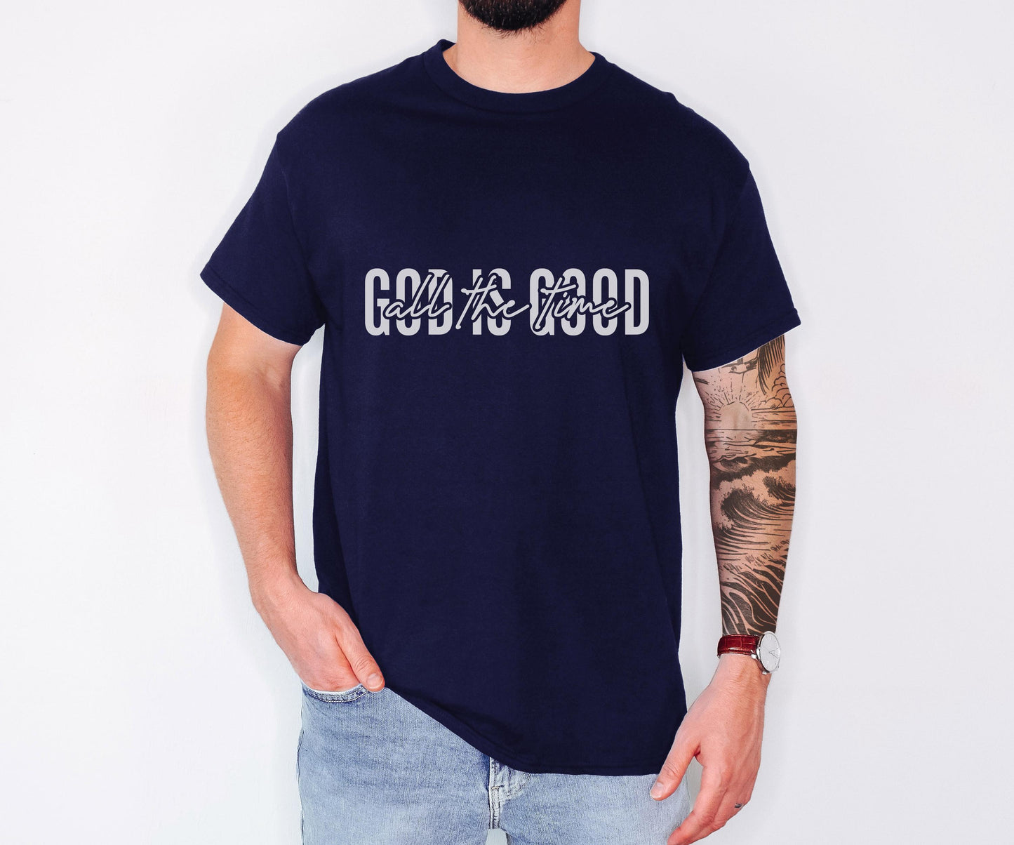 God Is Good Sweatshirt Hoodie Shirt Bible Verse Clothing Religious Gift Christian