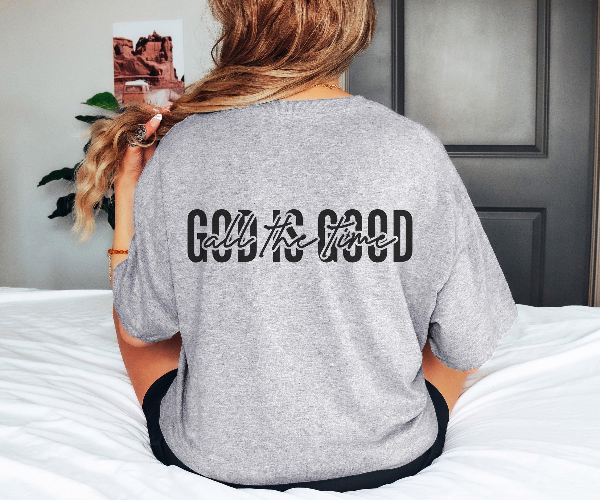 God Is Good Sweatshirt Hoodie Shirt Bible Verse Clothing Religious Gift Christian