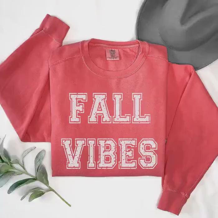 Fall Vibes Shirt: Fall Graphic Tee Cozy Autumn Hoodie Sweatshirt